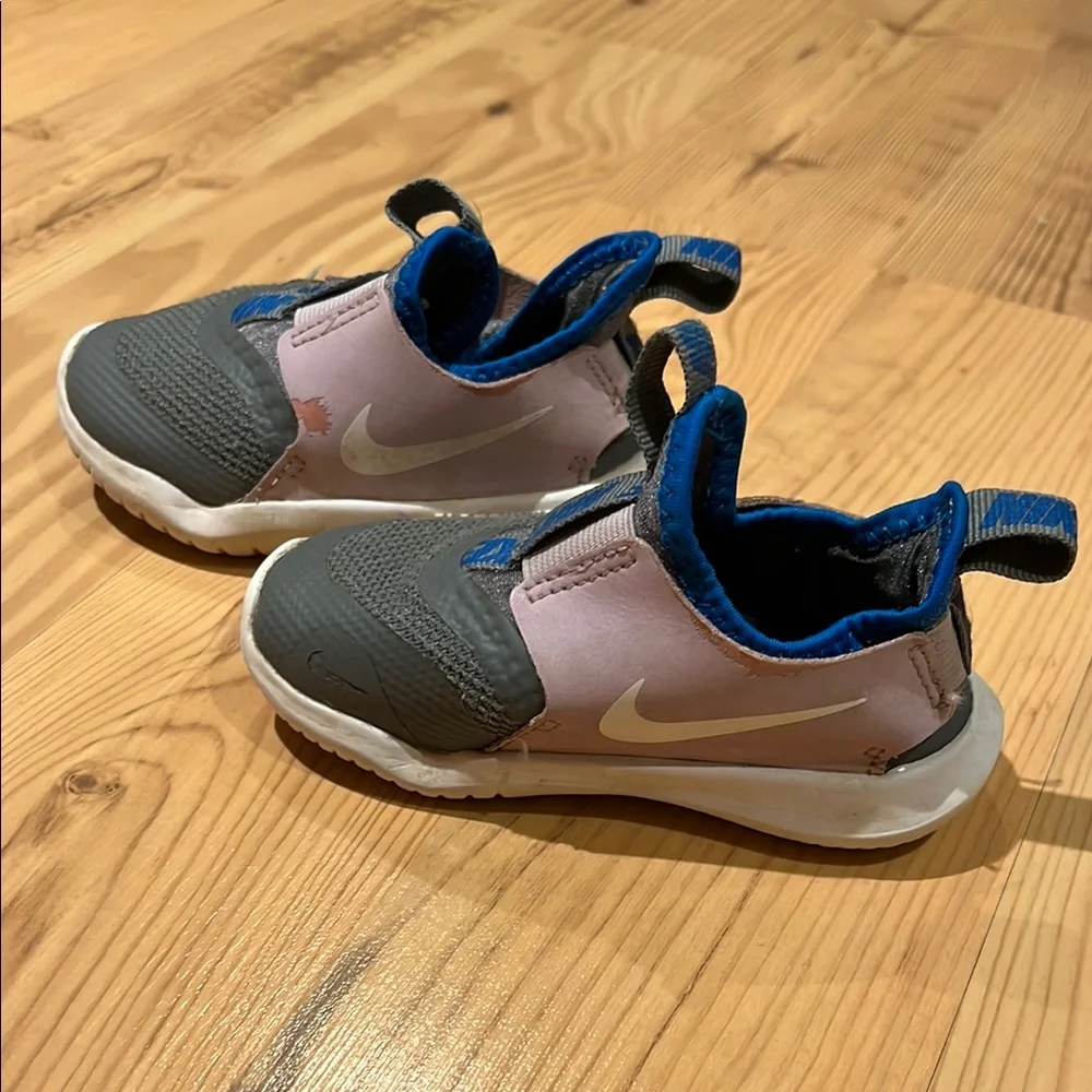 Nike Flex runner Kids Shoes - Purple and grey - Picture 3 of 8